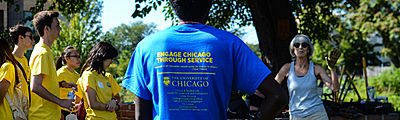 Engage Chicago Through Service Day Takes More Than 350 Students Out Into Community