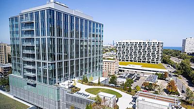 Hyde Park Labs is a 300,000-square-foot commercial laboratory facility that will help advance science research and entrepreneurship.Photo by Anne Ryan