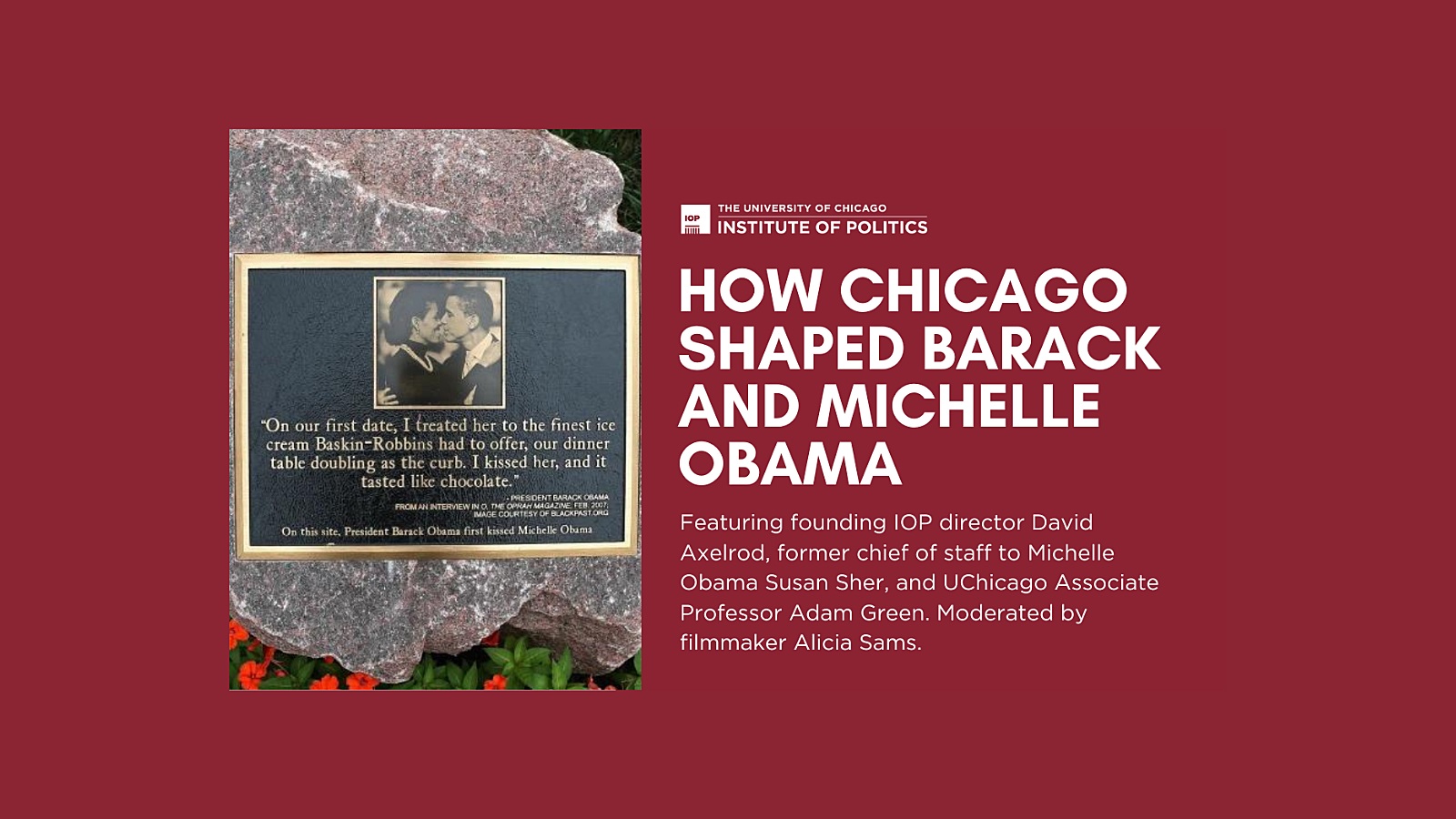 obama iop event