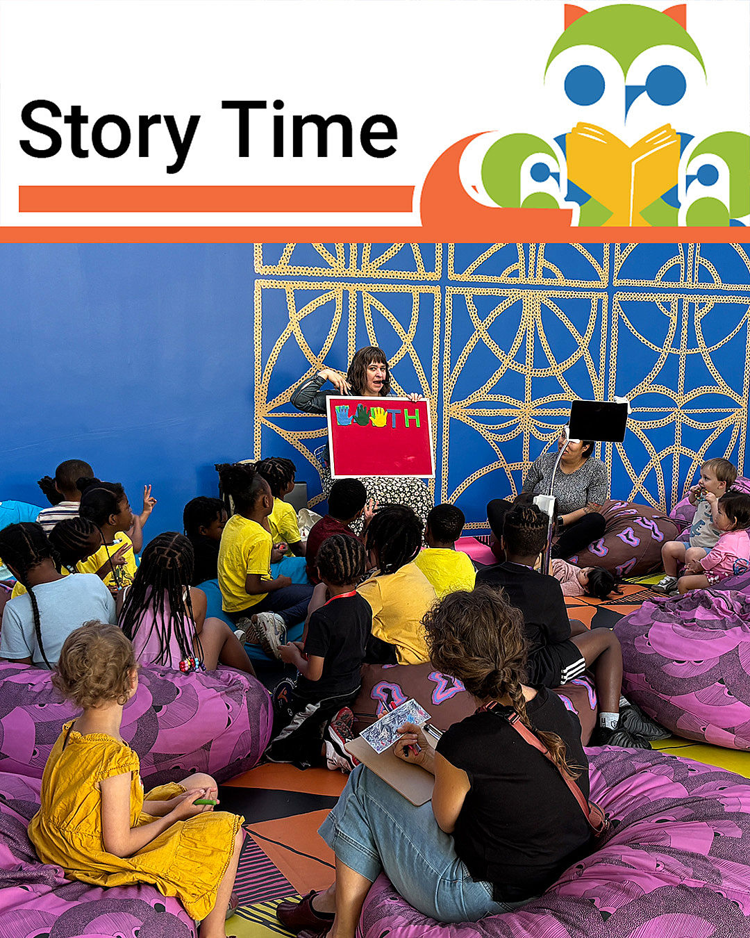 bedtime story time smart museum